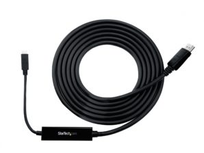 StarTech.com Cable USB-C Macho - DisplayPort Macho, 3 Metros, Negro DISPLAYPORT 4K 60HZ NEGRO