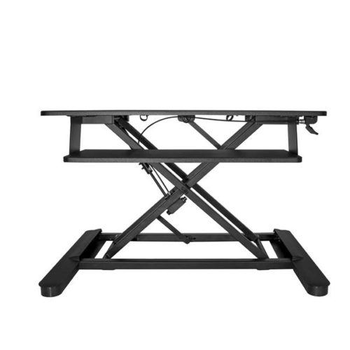 Estación Trabajo StarTech.com ARMSTSLG - Capacidad 2 Monitores - soporta 12 Kg - Negro IE 2 MONITORES 24 O 1 DE 30