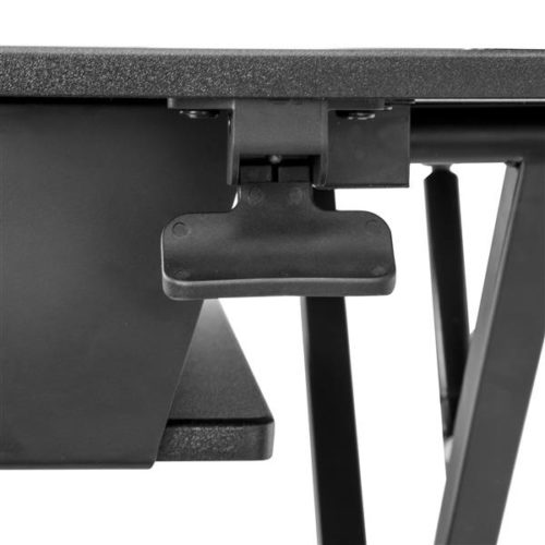 Estación Trabajo StarTech.com ARMSTSLG - Capacidad 2 Monitores - soporta 12 Kg - Negro IE 2 MONITORES 24 O 1 DE 30