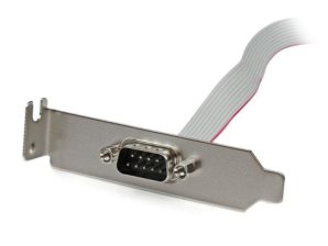 StarTech.com Adaptador IDC Macho - DB-9 Hembra, Gris SERIAL DB9 IDC10 PERFIL BAJO