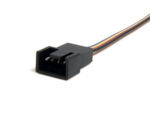 StarTech.com Cable de Poder Molex (4-pin) Macho - Molex (4-pin) Macho, 30cm, Multicolor ALIMENTACION VENTILADOR 4 PIN