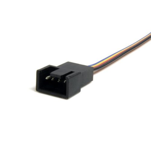 StarTech.com Cable de Poder Molex (4-pin) Macho - Molex (4-pin) Macho, 30cm, Multicolor ALIMENTACION VENTILADOR 4 PIN