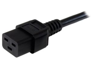 StarTech.com Cable de Poder NEMA 5-15P Macho - C19 Hembra, 90cm, Negro A C19 SERVICIO PESADO CORRIENTE PC