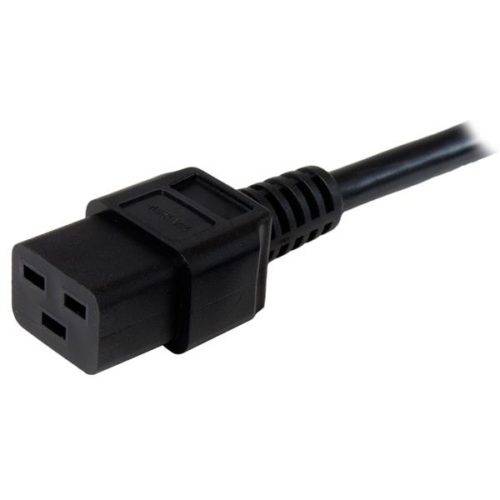 StarTech.com Cable de Poder NEMA 5-15P Macho - C19 Hembra, 90cm, Negro A C19 SERVICIO PESADO CORRIENTE PC