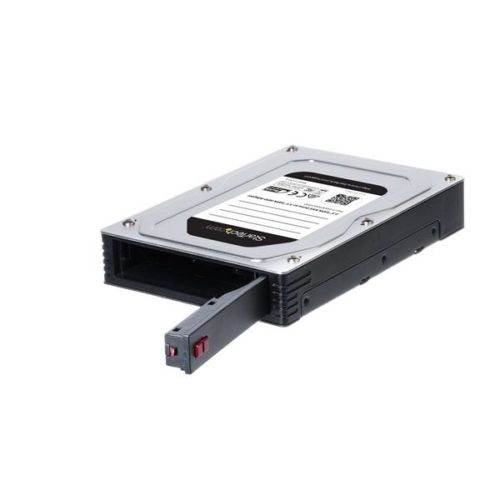 StarTech.com Adaptador de Disco Duro de 2.5" a 3.5", SATA/SAS, Negro/Plata DURO DE 2.5 A 3.5