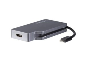 StarTech.com Docking Station USB C, 1x mini-DisplayPort/VGA/DVI-D/HDMI, Negro DVI VGA MINIDP-USB TIPO C