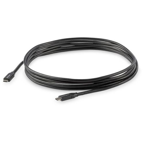 StarTech.com Cable USB C Macho - USB C Macho, 3 Metros, Negro CON CAPACIDAD PD 5A USB 2.0