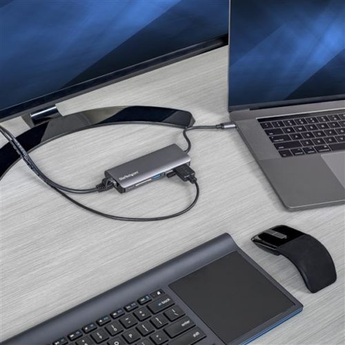 StarTech.com Docking Station HDMI, 1x USB C 3.0, 1x RJ-45, Negro HDMI LECTOR SD - 2XA 1XC - PD 3.0