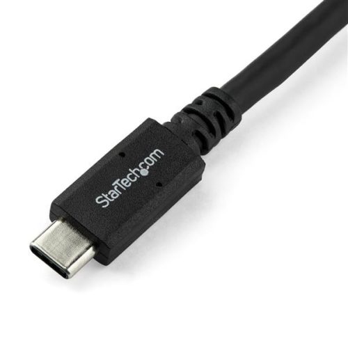 Startech.com Cable USB C Macho - USB C Macho, 1.8 Metros, Negro CON CAPACIDAD PD 5A USB 3.0