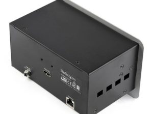 StarTech.com Caja de Conectividad para Mesa de Juntas, Módulo de Conexiones HDMI/VGA/DisplayPort 4K AUDIO VIDEO PARA MESAS 4K