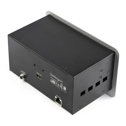 StarTech.com Caja de Conectividad para Mesa de Juntas, Módulo de Conexiones HDMI/VGA/DisplayPort 4K AUDIO VIDEO PARA MESAS 4K