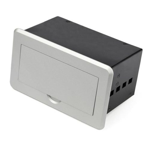 StarTech.com Caja de Conectividad para Mesa de Juntas, Módulo de Conexiones HDMI/VGA/DisplayPort 4K AUDIO VIDEO PARA MESAS 4K