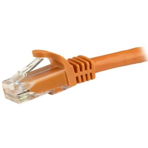 StarTech.com Cable Patch Cat6 UTP sin Enganches RJ-45 Macho - RJ-45 Macho, 1 Metro, Naranja CAT6 ETHERNET RJ45 SNAGLESS