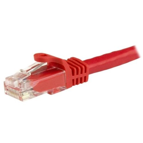 StarTech.com Cable Patch Cat6 UTP sin Enganches RJ-45 Macho - RJ-45 Macho, 1 Metro, Rojo CAT6 ETHERNET RJ45 SNAGLESS
