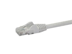 StarTech.com Cable Patch Cat6 UTP sin Enganches RJ-45 Macho - RJ-45 Macho, 1 Metro, Blanco CAT6 SNAGLESS BLANCO RJ45