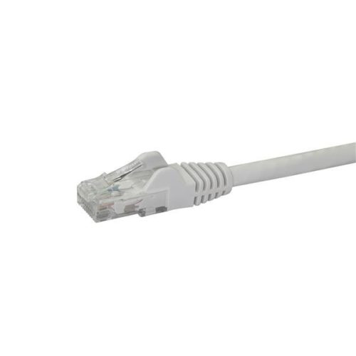 StarTech.com Cable Patch Cat6 UTP sin Enganches RJ-45 Macho - RJ-45 Macho, 1 Metro, Blanco CAT6 SNAGLESS BLANCO RJ45