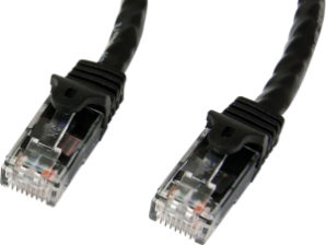 StarTech.com Cable Patch Cat6 UTP sin Enganches RJ-45 Macho - RJ-45 Macho, 2 Metros, Negro RJ45 SNAGLESS GIGABIT NEGRO