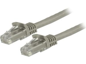 Startech.com Cable Patch Cat6 UTP sin Enganches RJ-45 Macho - RJ-45 Macho, 3 Metros, Gris CAT6 ETHERNET RJ45 SNAGLESS
