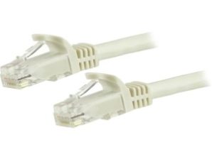 Startech.com Cable Patch Cat6 UTP sin Enganches RJ-45 Macho - RJ-45 Macho, 3 Metros, Blanco CAT6 SNAGLESS BLANCO RJ45