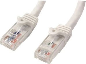 StarTech.com Cable Patch Cat6 UTP sin Enganches RJ-45 Macho - RJ-45 Macho, 5 Metros, Blanco CAT6 SNAGLESS BLANCO RJ45