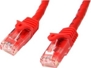 StarTech.com Cable Patch Cat6 UTP sin Enganches RJ-45 Macho - RJ-45 Macho, 2 Metros, Rojo CAT6 ETHERNET RJ45 SNAGLESS