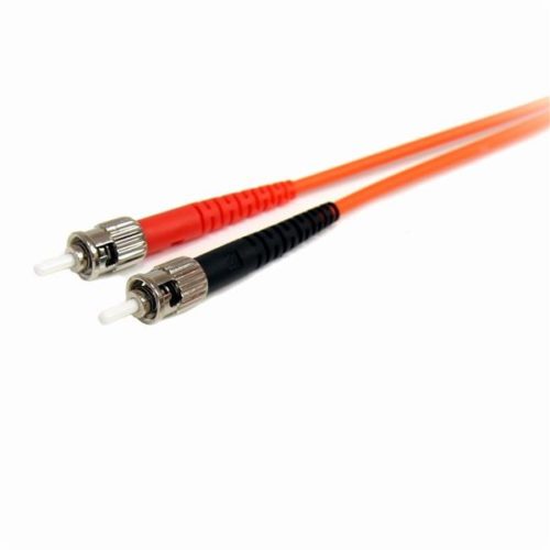 StarTech.com Cable Fibra Óptica Multimodo Dúplex LC Macho - ST Macho, 3 Metros, Naranja MULTIMODO 62.5/125 LC A ST