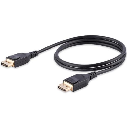 StarTech.com Cable DP14MM1M DisplayPort Macho - DisplayPort Macho, 1 Metro, Negro VESA CERTIFIED 8K@60HZ HBR3