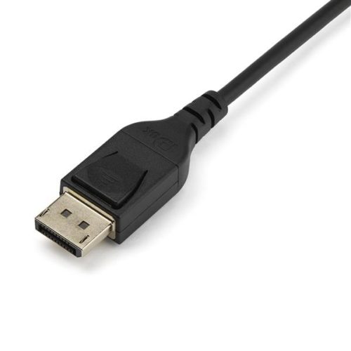 StarTech.com Cable DisplayPort Macho - DisplayPort Macho, 2 Metros, Negro CERTIFIED 8K@60HZ HBR3