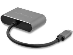 StarTech.com Adaptador USB-C Macho - VGA/HDMI Hembra, Negro 2EN1 4K 30HZ GRIS ESPACIAL