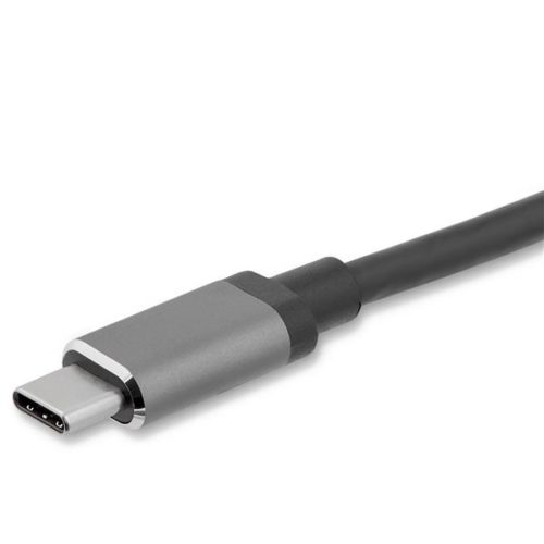 StarTech.com Adaptador USB-C Macho - VGA/HDMI Hembra, Negro 2EN1 4K 30HZ GRIS ESPACIAL