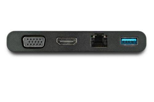 StarTech.com Docking Station DKT30CHVCM USB-C, 1x USB 3.0, 1x HDMI, 1x VGA, Negro WIN MAC CHROME USB TIPO C