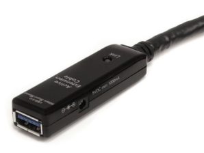 Cable Extensor StarTech.com USB3AAEXT10M - USB 3.0 - 10m - Macho a Hembra - Negro ALARGADOR