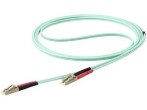 Cable de Fibra Óptica StarTech.com - LC - Dúplex - Multimodo - 15M - Aqua AGUAMARINA - LC A LC - 50/125