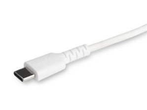 Cable USB StarTech.com RUSBCLTMM2MW - USB-C a Lightning - 2 Mts - Fibra Aramida - Blanco COLOR BLANCO - CERTIFICADO MFI