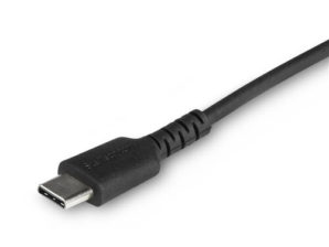 Cable USB StarTech.com RUSBCLTMM1MB - USB-C a Lightning - 1 M - Fibra Aramida - Negro COLOR NEGRO - CERTIFICADO MFI
