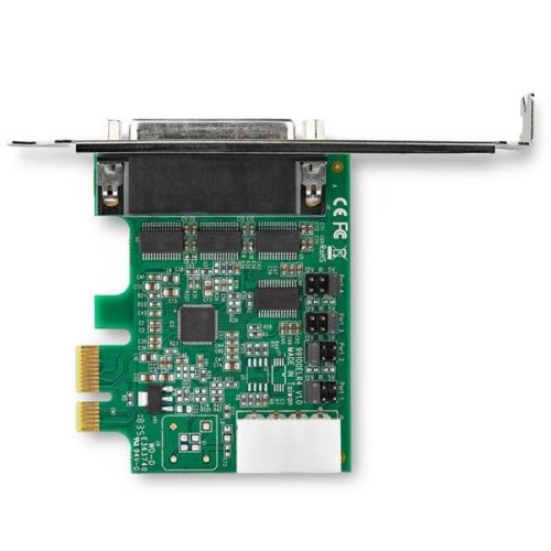 Tarjeta PCI StarTech.com Express Serial de 4 Puertos, RS-232 RS232 4 PUERTOS - UART 16950 - LP