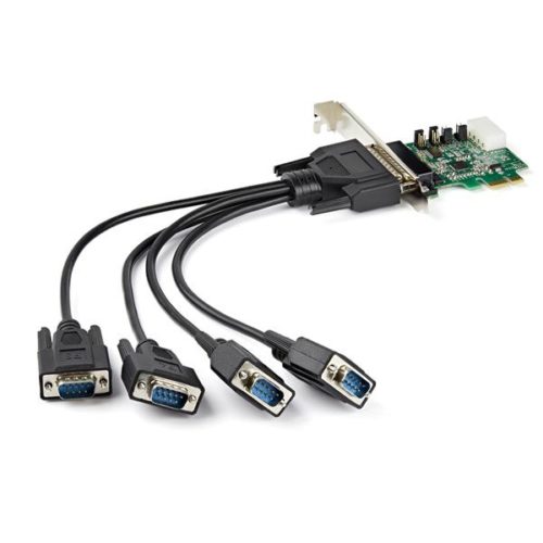 Tarjeta PCI StarTech.com Express Serial de 4 Puertos, RS-232 RS232 4 PUERTOS - UART 16950 - LP