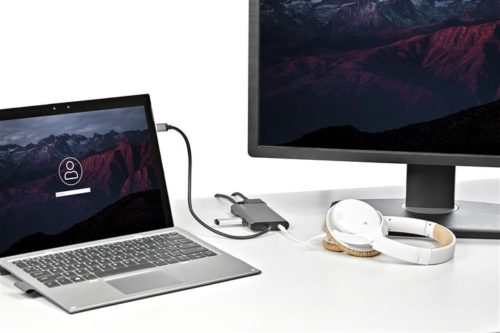 Docking Station StarTech.com - USB-C - HDMI - VGA - RJ-45 - SD - 3.5mm - USB - Macho/Hembra HDMI/VGA - 100W PD - LECTOR DE SD