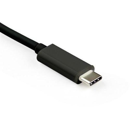 Adaptador StarTech.com USB-C Macho - DisplayPort/USB-C Hembra, Negro DISPLAYPORT - CON PD - 8K 30HZ - HB