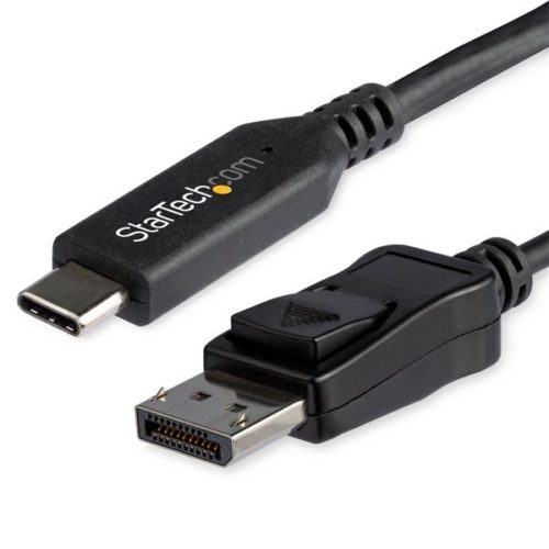 Cable StarTech.com USB-C Macho - DisplayPort Macho, 1.8 Metros, Negro DISPLAYPORT TIPO C 8K 60HZ
