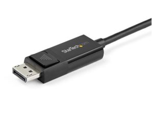 StarTech.com Cable DisplayPort Macho - USB C Macho, 2 Metros, Negro LAYPORT - 2M - BIDIRECCIONAL - 8K