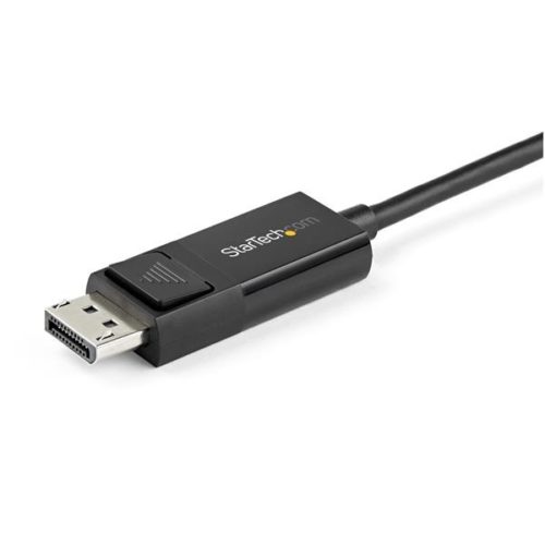StarTech.com Cable DisplayPort Macho - USB C Macho, 2 Metros, Negro LAYPORT - 2M - BIDIRECCIONAL - 8K