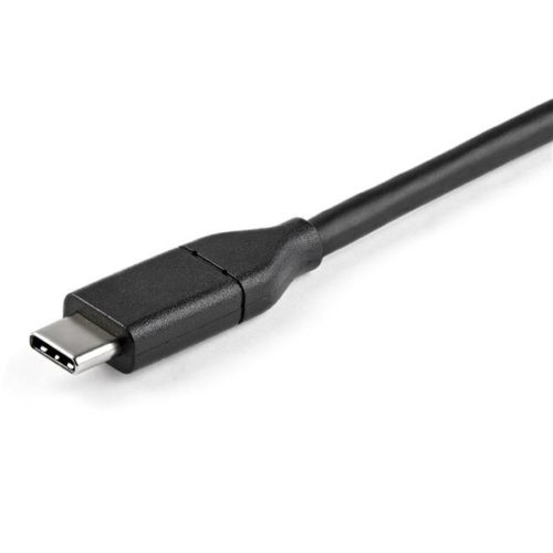 StarTech.com Cable DisplayPort Macho - USB C Macho, 2 Metros, Negro LAYPORT - 2M - BIDIRECCIONAL - 8K