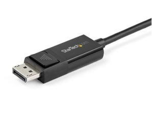 StarTech.com Cable DisplayPort Macho - USB C Macho, 1 Metro, Negro LAYPORT - 1M - BIDIRECCIONAL - 8K