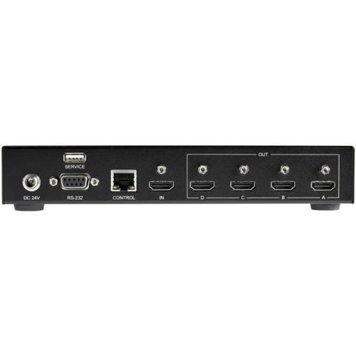 Controlador de Vídeo StarTech.com - HDMI a 4xHDMI - 2x2 - RJ-45 - USB WALL 2X2 -4K 60HZ - HDMI 2.0