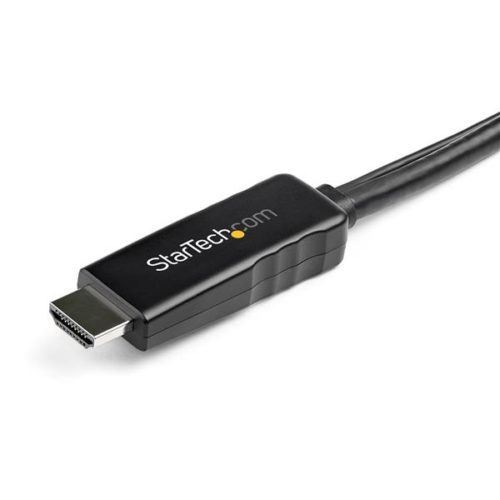 StarTech.com Cable HDMI Macho - DisplayPort Macho, 2 Metros, Negro 2M - ALIMENTADO POR USB - 4K 30HZ