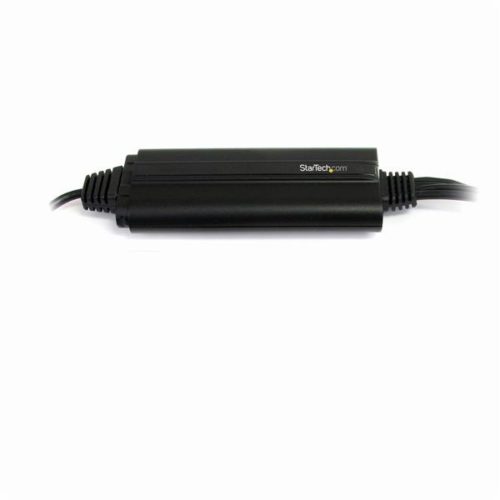 StarTech.com Adaptador de Captura de Video USB Macho - Composite/S-Video/2x RCA Hembra, Negro VIDEO COMPUESTO/S-VIDEO A USB