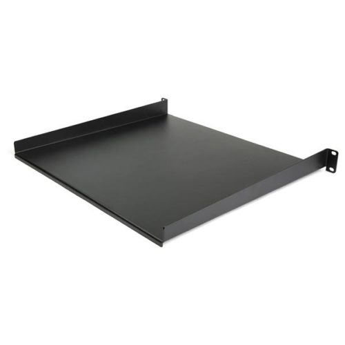 StarTech.com Charola Metálica para Rack, 1U, hasta 20kg, Negro 1U CON 16 DE PROFUNDIDAD