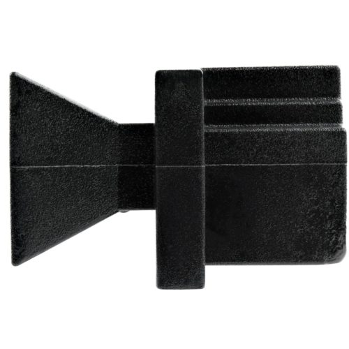BRobotix Tapas para Conector RJ-45, Negro, 100 Piezas RJ45 - GUARDAPOLVO PUERTO LAN
