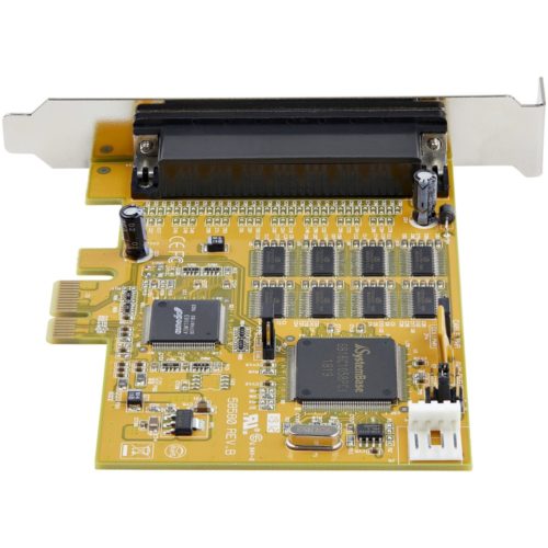 StarTech.com Tarjeta PCI Express PEX8S1050, Alámbrico, 8x RS-232, 921.6Kbit/s 8 PUERTOS RS232 - PCIE A SERIE